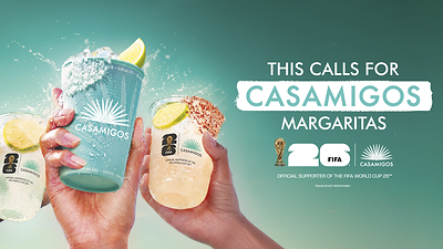 "This Calls for Casamigos Margaritas": Casamigos raises a margarita to the FIFA World Cup 2026™