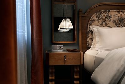 The Driskill Tower Guest Room