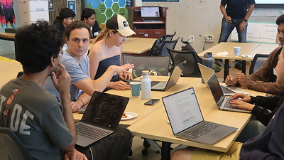 1st Annual Physician AI Hackathon: Dr. Joseph Diaz and Second Place Winners, GutGuide