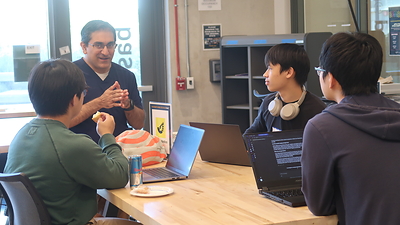1st Annual Physician AI Hackathon: Dr. Alok K. Sahgal, Neurocritical Care Physician, teams up with UC San Diego AI and engineering students