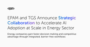 EPAM and TGS Announce Strategic Collaboration to Accelerate AI Adoption at Scale in Energy Sector