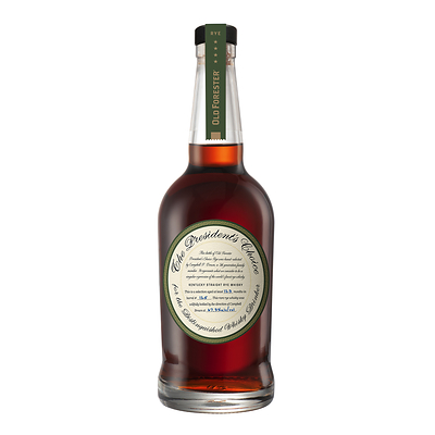 Old Forester President’s Choice Rye returns for its second consecutive year.  Every bottle reflects the highest standards of selection, with only the finest barrels deemed worthy of carrying the President’s Choice name.