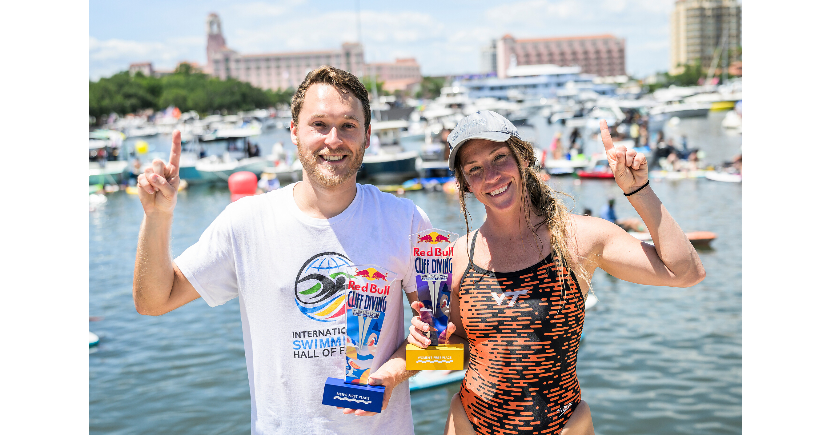 AMERICANS SWEEP ST. PETE AS RED BULL CLIFF DIVING WORLD SERIES MAKES HISTORIC FLORIDA DEBUT AMERICANS SWEEP ST. PETE AS RED BULL CLIFF DIVING WORLD SERIES MAKES HISTORIC FLORIDA DEBUT