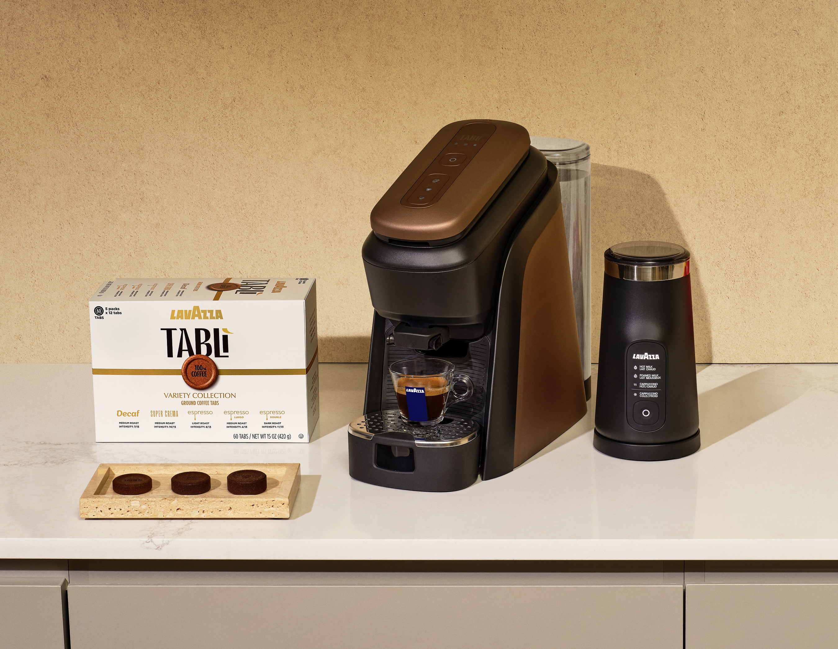 Lavazza Makes Its Biggest U.S. Investment Yet with Tablì, the World's First Machine Using Tabs Made of 100% Coffee