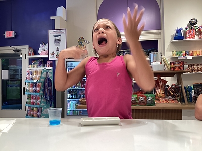 THE ULTIMATE PUCKER FACE: A young participant reacts to an intensely sour treat during Candycopia's 2023 Sour Candy Challenge. The local candy boutique is bringing back the challenge this summer alongside an official GUINNESS WORLD RECORDS™ title attempt for the World's Largest Sour Candy Tasting on July 18 in Oak Park. Photo Credit: Candycopia THE ULTIMATE PUCKER FACE: A young participant reacts to an intensely sour treat during Candycopia's 2023 Sour Candy Challenge. The local candy boutique is bringing back the challenge this summer alongside an official GUINNESS WORLD RECORDS™ title attempt for the World's Largest Sour Candy Tasting on July 18 in Oak Park. Photo Credit: Candycopia