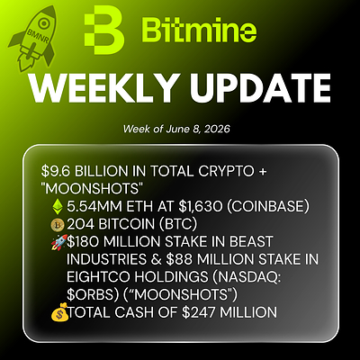 Bitmine 每週更新