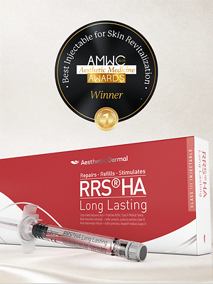 RRSÂ® HA Long Lasting awarded as Best Injectable by AMWC 2026.