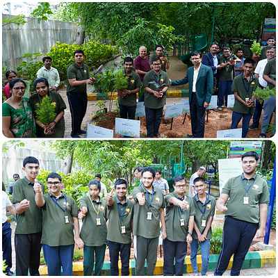 Manipal Hospital Malleshwaram marked World Environment Day by planting saplings with children from Tamahar Trust