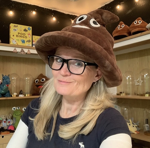Susie Maguire, creator of The Poop Museum Susie Maguire, creator of The Poop Museum