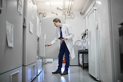 Pharmaceutical storage units require continuous temperature monitoring to meet FDA CGMP requirements. A single lapse can put entire batches at risk.