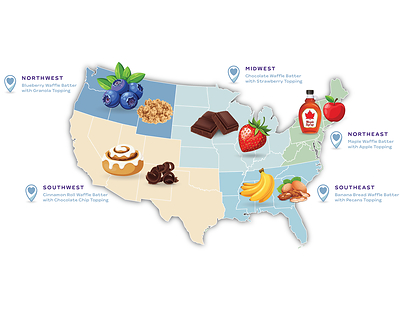 Local Favorites Regional Waffles
