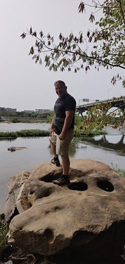 Bill Megela enjoys traveling and camping year-round. Photo courtesy of Megela.