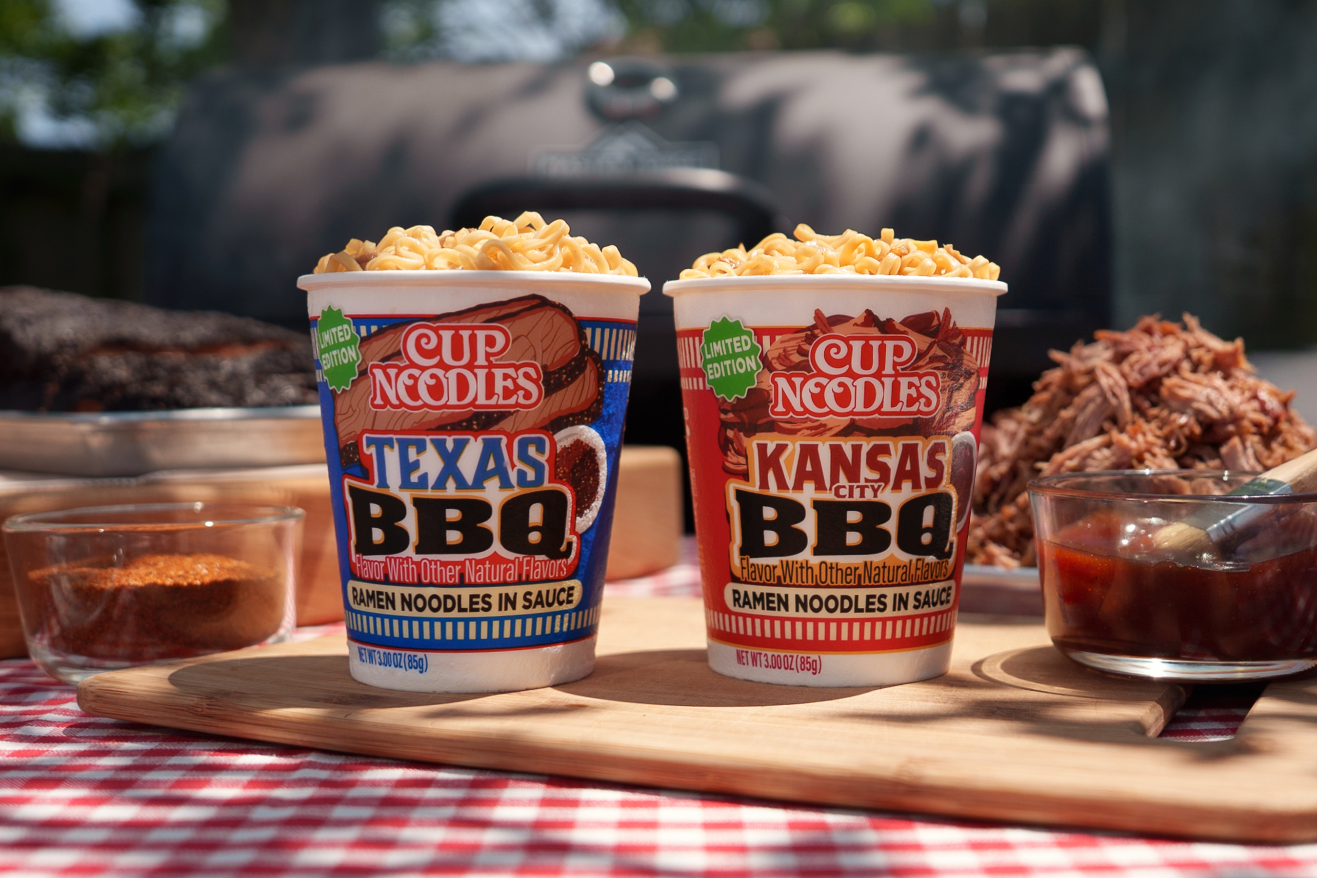 Say Goodbye to BBQ Disasters: Cup Noodles® Is Bringing Kansas City and Texas BBQ to a Cup This Summer