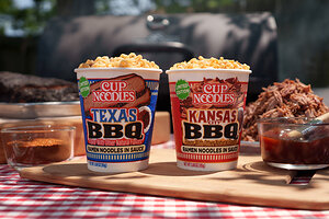 Say Goodbye to BBQ Disasters: Cup Noodles® Is Bringing Kansas City and Texas BBQ to a Cup This Summer