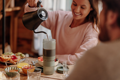 One minute immersion.