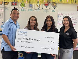 California Credit Union Foundation Awards Grants To Local Teachers For Innovative Classroom Projects