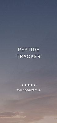 Photo source: Peptide Tracker. Photo source: Peptide Tracker.