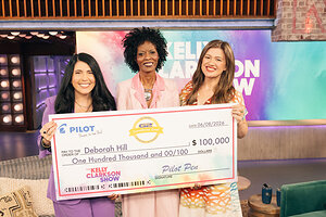 PILOT PEN'S 10th ANNIVERSARY OF THEIR $100,000 G2 OVERACHIEVERS GRANT. THIS YEAR'S WINNER ANNOUNCED ON "THE KELLY CLARKSON SHOW"