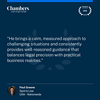 Chambers quote about Paul Greene