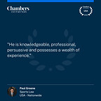 Chambers quote about Paul Greene