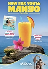 Tropical Smoothie Cafe® Sets Sail with a Moana-Inspired 'How Far You'll Mango Smoothie' and Collectible Sticker Packs