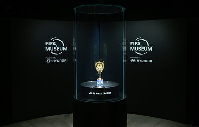 FIFA Museum Presented by Hyundai – Jules Rimet Trophy (Photo credit: Getty Images for Hyundai Motor Company)