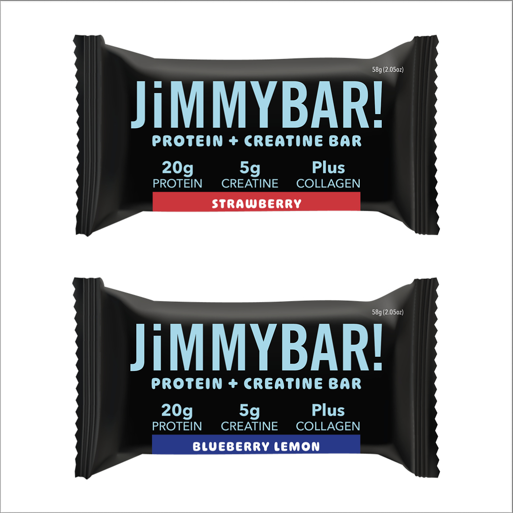 JiMMYBAR! Does It Again, Launches the World's First Creatine Collagen Protein Bar