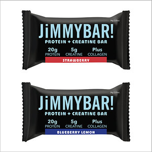JiMMYBAR! Does It Again, Launches the World's First Creatine Collagen Protein Bar