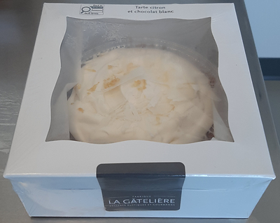 Tarte au citron et chocolat blanc