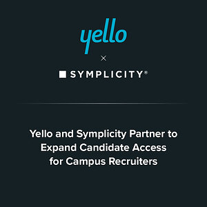 Yello and Symplicity Partner to Expand Candidate Access for Campus Recruiters