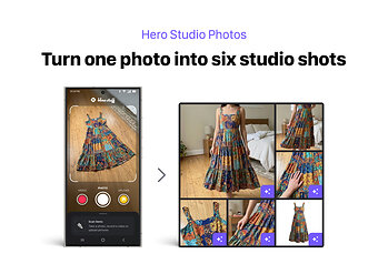 Hero Stuff - Turn one photo into six studio shots