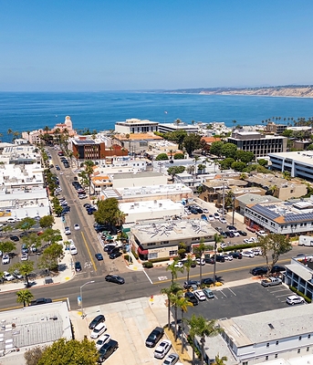La Jolla Becomes San Diego's Priciest Commercial Corridor as Bird Rock Hits $880/SF, Up 52.6%