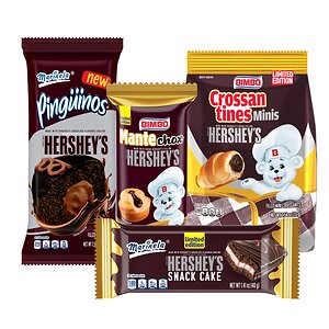 They're Here! Beloved Snack Icons Marinela® and Bimbo® Team up with Hershey's for U.S. Debut
