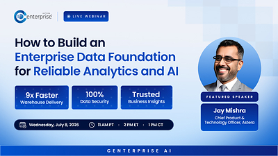 Join Centerprise AI webinar: live build from requirements to dashboard. https://bit.ly/43khZrb Join Centerprise AI webinar: live build from requirements to dashboard. https://bit.ly/43khZrb