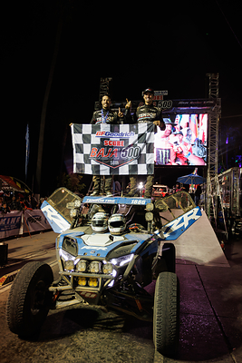 Sims Leads All-Polaris Podium, Followed by Wayne Matlock in Second and First-Year RZR Factory Racing Driver Ethan Groom in Third 