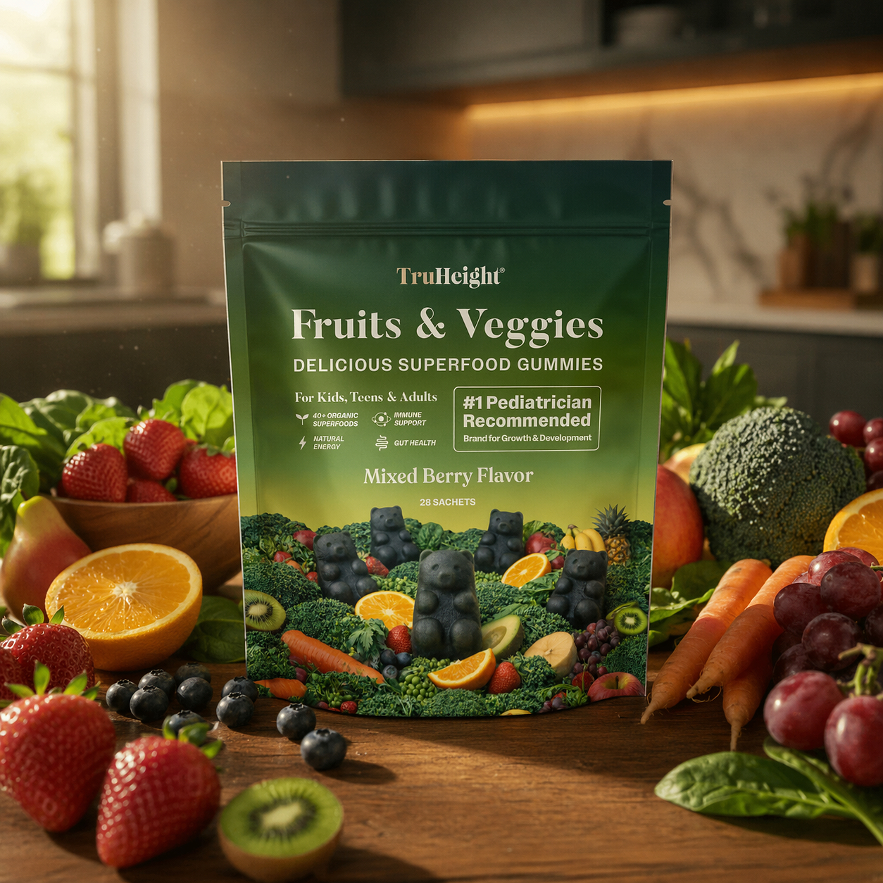 TruHeight Expands Beyond Growth Support, Launching New Organic Superfood Gummies and Clean-Ingredient Protein Waffles to Support Kids' Everyday Wellness Routines