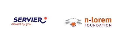 Logo Servier et n-Lorem Foundation