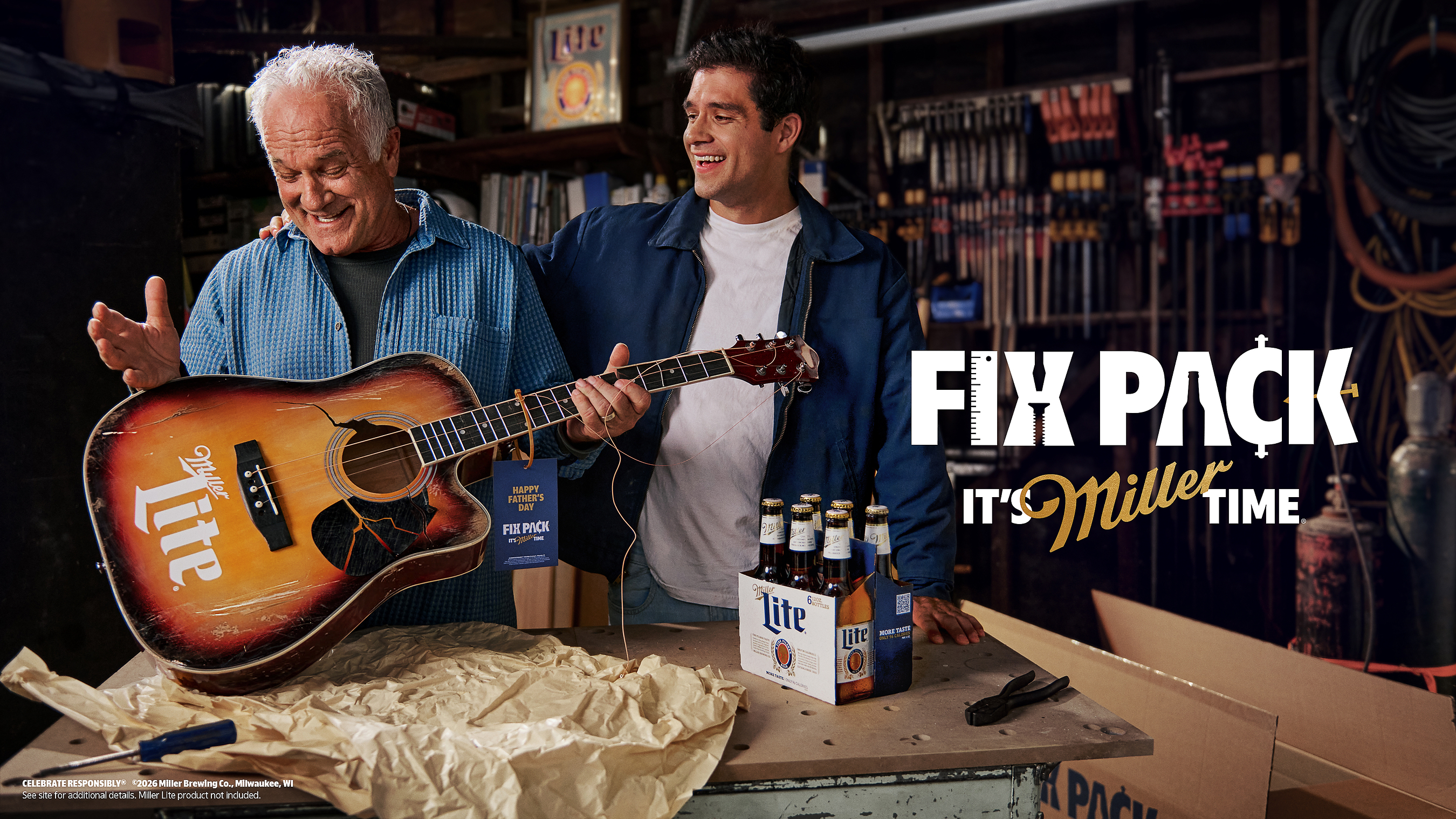 Forget The Tie - The Miller Lite 'Fix-Pack' Swaps Boring Father's Day Gifts With Broken Ones to Give You Quality Time With Dad