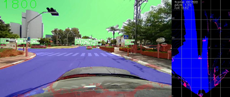 Rendering of segmentation and detection Rendering of segmentation and detection