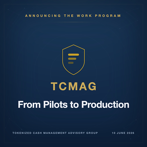 TCMAG - tokenized money use cases TCMAG - tokenized money use cases