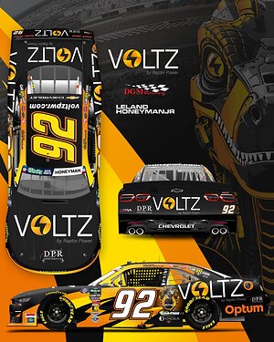 Raptor Power Systems Announces NASCAR O'Reilly Auto Parts Series Sponsorship of Leland Honeyman Jr.