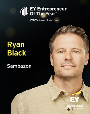 Ryan Black of SAMBAZON® Açai Named EY US Entrepreneur of The Year