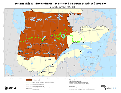 Carte du territoire Carte du territoire