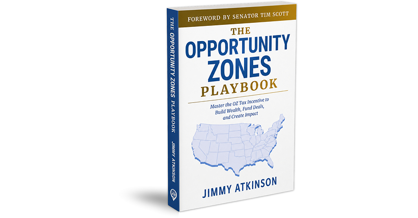 Jimmy Atkinson OpportunityZones.com Publishes The Opportunity Zones Playbook, a ...
