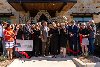 Bulverde ribbon cutting