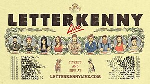 "LETTERKENNY LIVE" ANNOUNCES 2027 NORTH AMERICAN TOUR FEATURING CAST FROM THE HIT TV COMEDY, ALL-NEW SKETCHES AND MORE