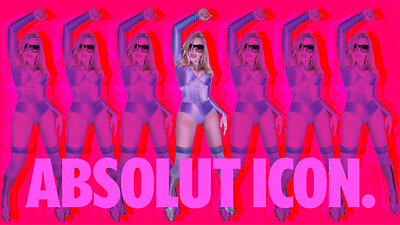 MADONNA AND ABSOLUT TURN UP THE HEAT.