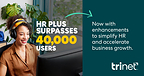 TriNet's HR Plus Offering Surpasses 40,000 Users and Expands HR Support Capabilities for SMBs