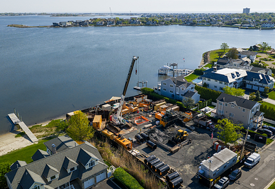 The Permalok® Radial Bending Joint casing pipe enabled construction crews to navigate a tight footprint in a densely populated neighborhood and successfully intercepted an abandoned tunnel beneath Pleasure Bay from the original tunnel exit shaft.