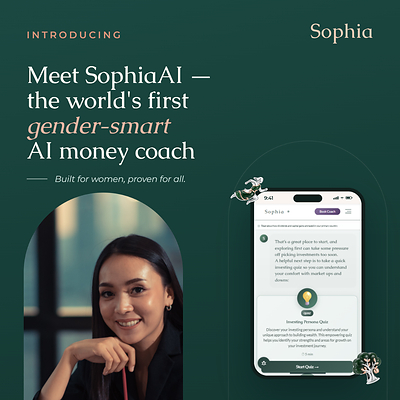 Sophia Launches SophiaAI: The Platform Turning Working Women from Cash Holders to Active Investors